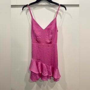 Express Vibrant Pink Dress